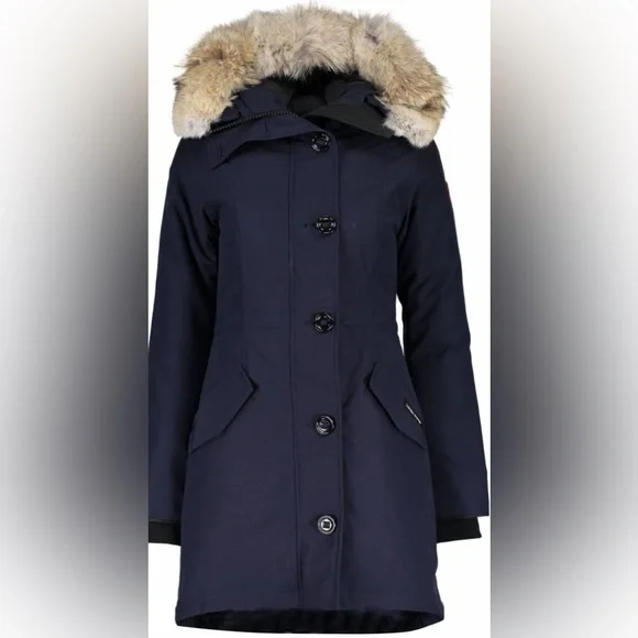 Canada Goose Rossclair Parka Heritage Navy - Picture 4 of 5